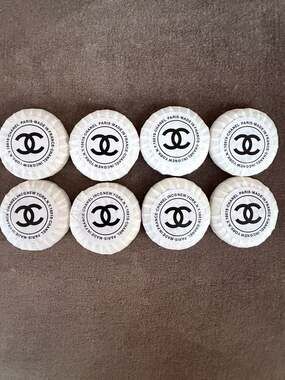Vintage Chanel Saponettes Guest Soap Set of 8